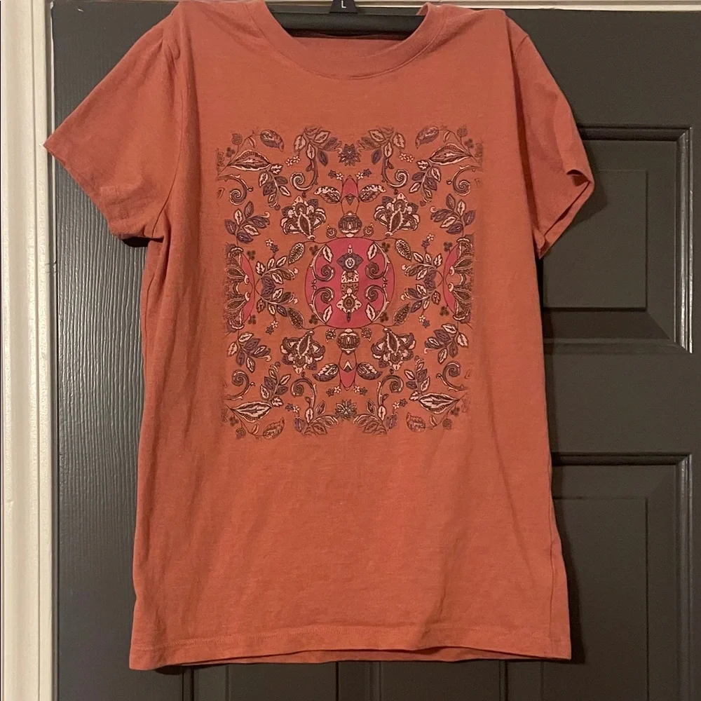Free State Rust Floral Tee - Picture 1 of 6